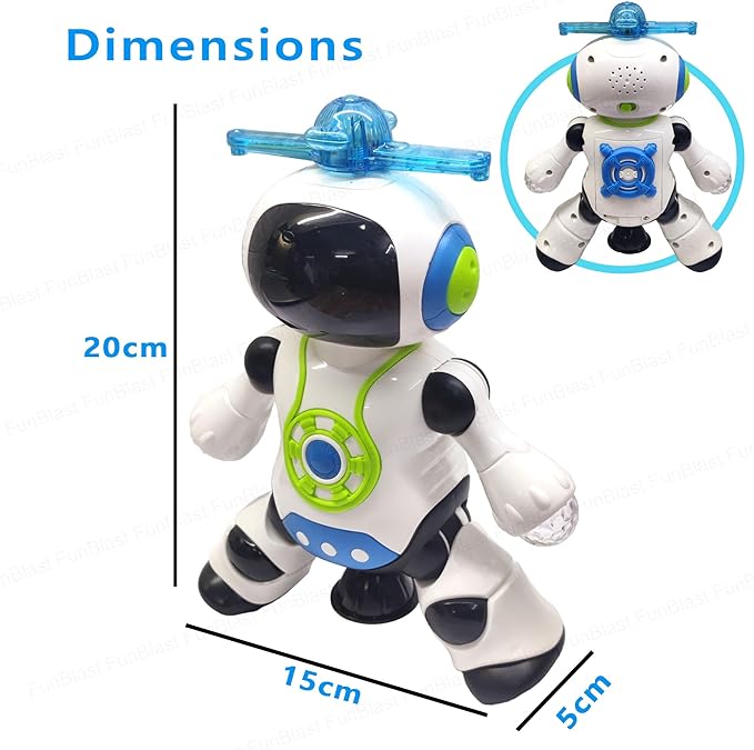 FunBlast Dancing Robot With Music