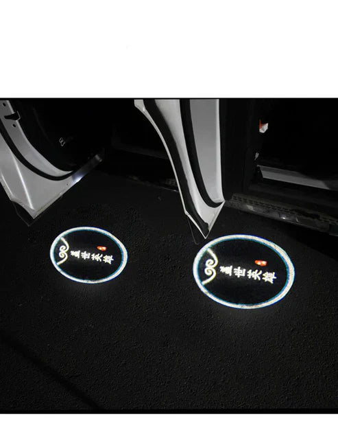 Laser Projection Lamp Car Door Lamp Car LED Decorative Lamp 10.00 AED